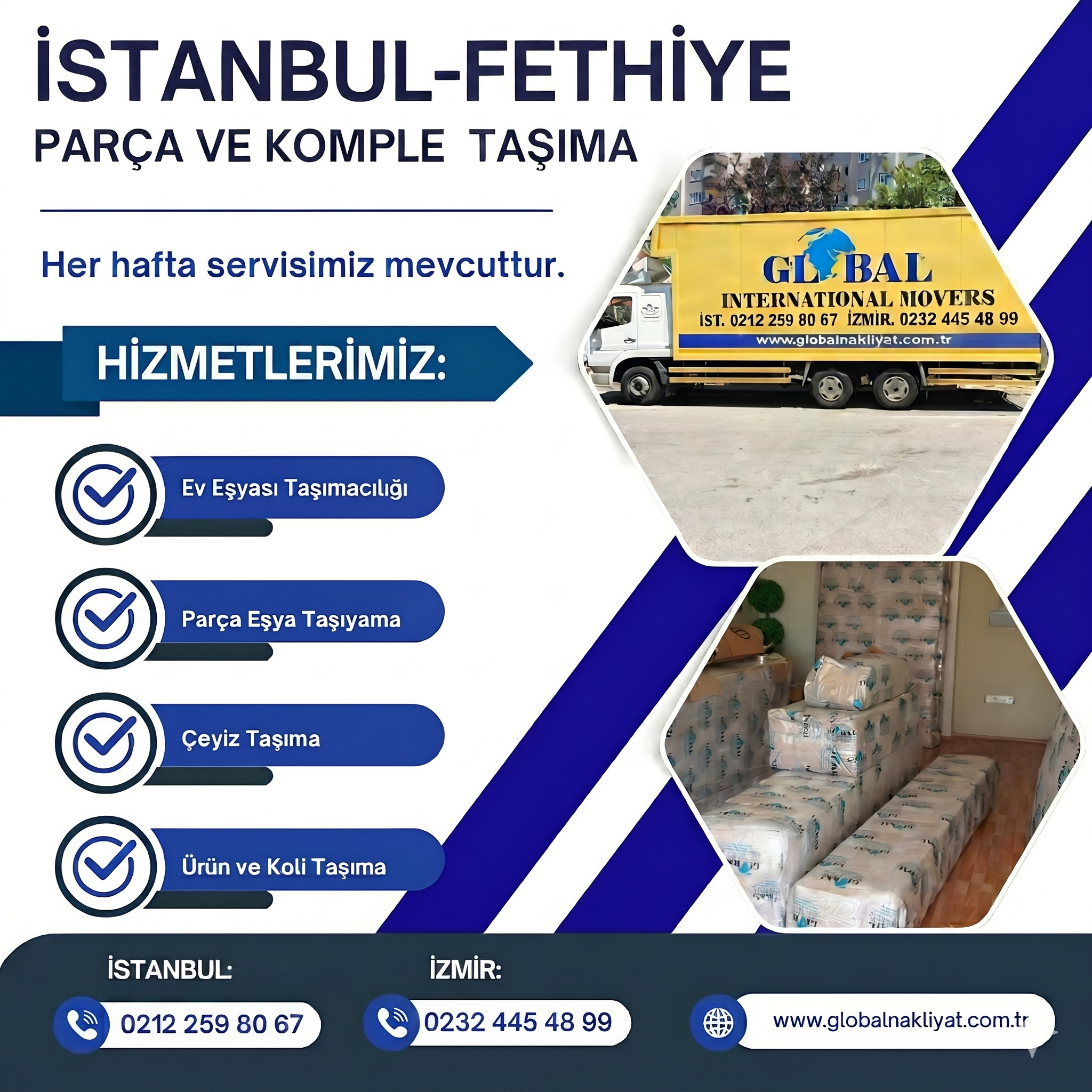 İstanbul Göcek Nakliyat Afişi